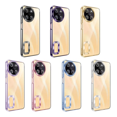 Realme 11 4G Kılıf Kamera Lens Korumalı Logo Gösteren İnce Hafif Novatech