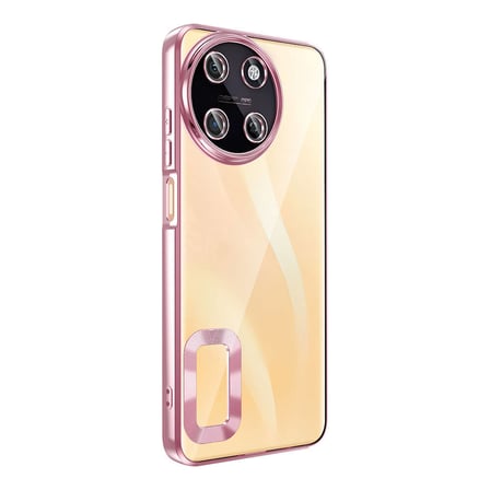 Realme 11 4G Kılıf Kamera Lens Korumalı Logo Gösteren İnce Hafif Novatech