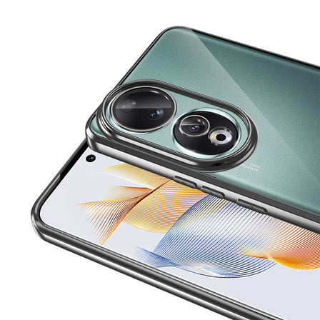Honor 90 Kılıf Kamera Lens Korumalı Logo Gösteren İnce Hafif Novatech