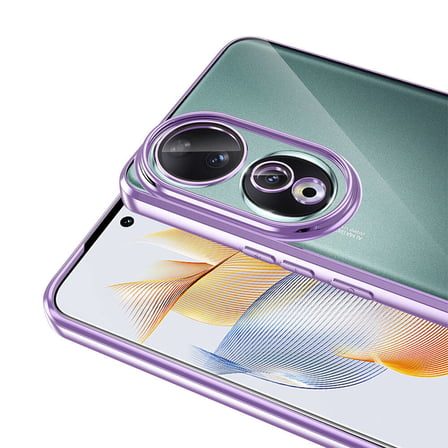 Honor 90 Kılıf Kamera Lens Korumalı Logo Gösteren İnce Hafif Novatech