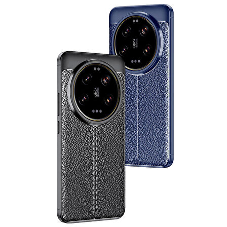 Xiaomi Mi 14 Ultra Kılıf Zore Niss Silikon Kapak-Siyah