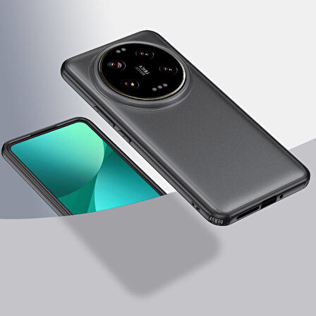 Xiaomi Mi 14 Ultra Kılıf Zore Volks Kapak-Renksiz