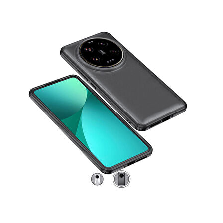 Xiaomi Mi 14 Ultra Kılıf Zore Volks Kapak-Renksiz