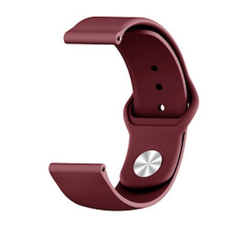 Lexroo Huawei GT4 41mm 18mm Silikon Kordon - Mürdüm