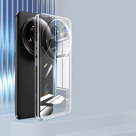 Xiaomi Mi 14 Ultra Kılıf Zore Süper Silikon Kapak-Renksiz