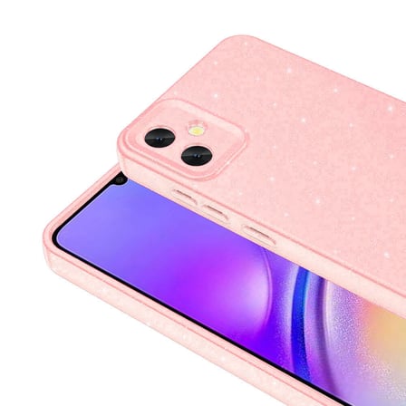 Galaxy A05 Kılıf Kamera Korumalı Simli Silikon Üstün Koruma Pazarplus
