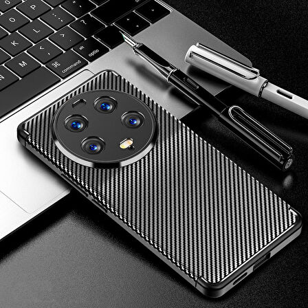 Xiaomi Mi 13 Ultra Kılıf Zore Negro Silikon Kapak-Siyah