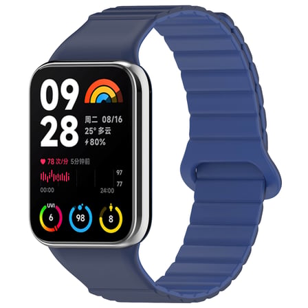 Xiaomi Redmi Watch 4 Silikon Kordon NRTK KRD-105 Strap Kayış-Starlight-Turuncu