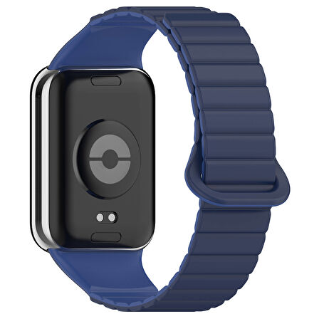 Xiaomi Mi Band 8 Pro Silikon Kordon Zore KRD-105 Strap Kayış-Lacivert