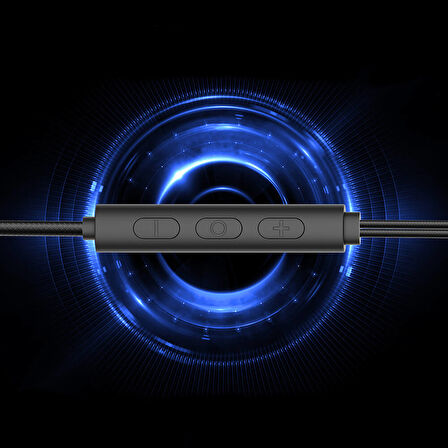 Zore ER-09 SQ Surround 3D Hi-Res Magnetik Özellikli Type-C Kablolu Kulak İçi Kulaklık-Siyah