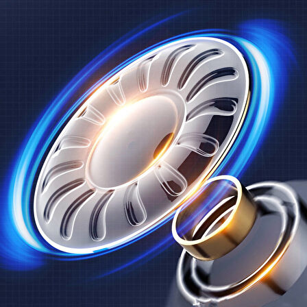 MKST-ER-10 SQ Surround 3D Hi-Res Magnetik Özellikli 3.5mm Kablolu Kulak İçi Kulaklık-Siyah