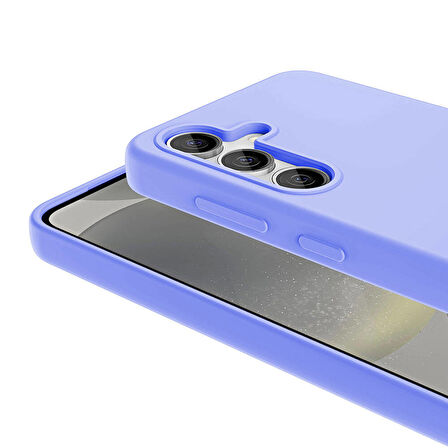 Galaxy S24 Plus Kılıf Magsafe Şarj Özellikli Sıvı Teknolojili Silinebilir Sert Zore Kivi Kapak-Koyu Gri