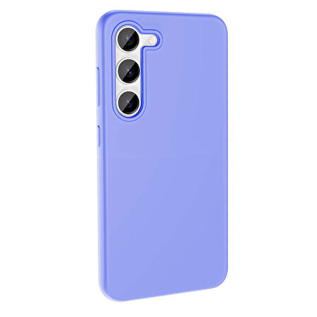 Galaxy S23 Kılıf Magsafe Şarj Özellikli Sıvı Teknolojili Silinebilir Sert Zore Kivi Kapak-Siyah