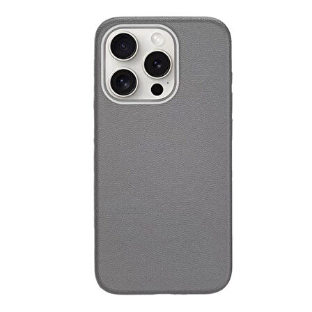 iPhone 14 Pro Max Kılıf Magsafe Şarj Özellikli PU Deri Adora Kapak