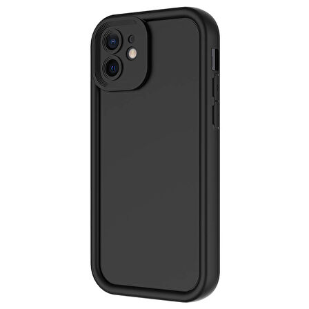 Apple iPhone 11 Kılıf Kamera Korumalı Zore Ananas Kapak-Siyah