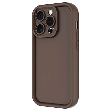 Apple iPhone 15 Pro Max Kılıf Kamera Korumalı Zore Ananas Kapak-Koyu Yeşil