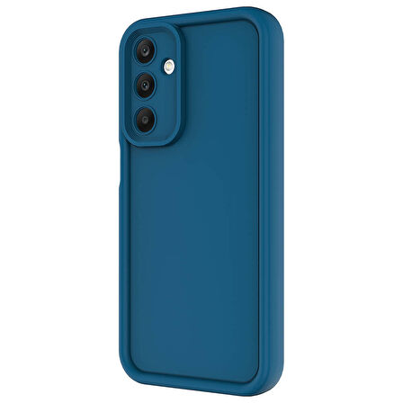 Galaxy A25 Kılıf Kamera Korumalı Zore Ananas Kapak-Koyu Yeşil