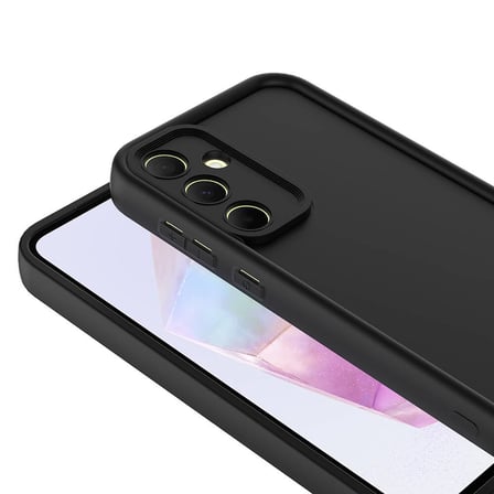 Galaxy A55 Kılıf Kamera Korumalı Kalın Silikon Üstün Koruma Alan Tech