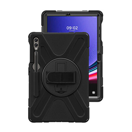 Galaxy Tab S9 FE Plus ​ALT Defender Tablet Silikon - Siyah