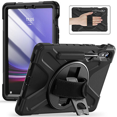 Galaxy Tab S9 FE ​HLP Defender Tablet Silikon - Siyah