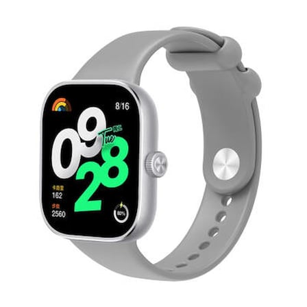 Lexroo Xiaomi Redmi Watch 4 Silikon Kordon - Gri