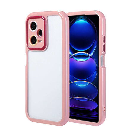 Xiaomi Redmi Note 12 Pro 5G Kılıf Kamera Korumalı Renkli Kenar ve Çerçeve Tasarımlı Zore Vitamin Kap