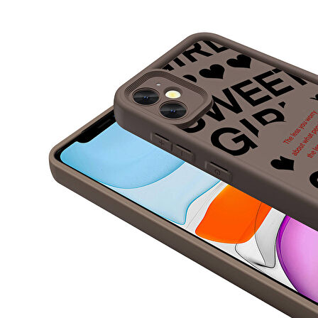 Apple iPhone 11 Kılıf Kamera Korumalı Baskılı Arka Yüzey Klas Kapak