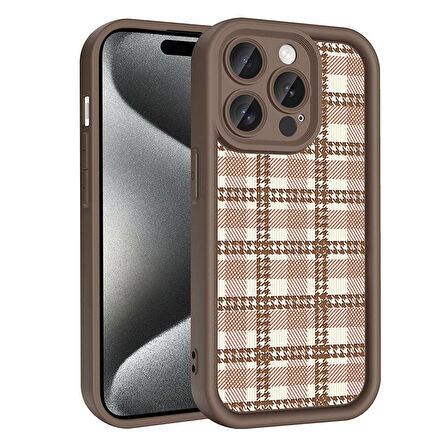 Apple iPhone 14 Pro Max Kılıf Kamera Korumalı Baskılı Arka Yüzey Zore Klas Kapak-Siyah