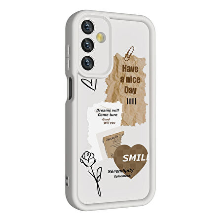 Samsung Galaxy A25 Kılıf Kamera Korumalı Baskılı Arka Yüzey Klas Kapak