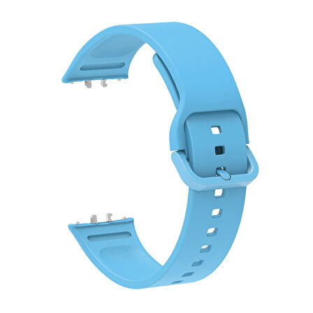 Galaxy Fit 3 Silikon Kordon Zore KRD-110 Strap Kayış-Mavi