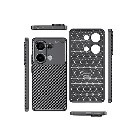 Redmi Note 13 4G Kılıf Zore Negro Silikon Kapak-Siyah