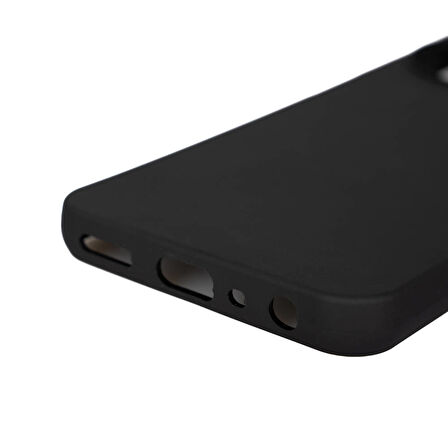Realme 11 4G Kılıf Zore Biye Silikon-Siyah
