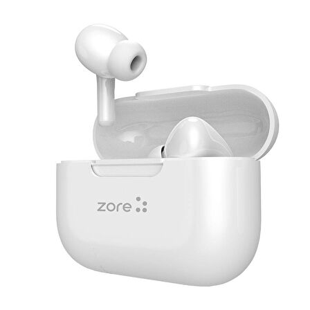 Zore BTK-ZR102 Kulak İçi Bluetooth Kulaklık 5.4V-Beyaz