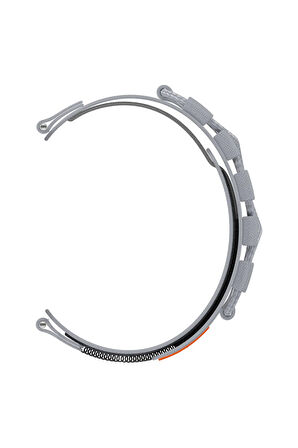 Galaxy Watch Active 2 40mm  KRD-112 20mm Orbital Örgülü Halat Tasarımlı Naylon Kumaş Hasır Kordon