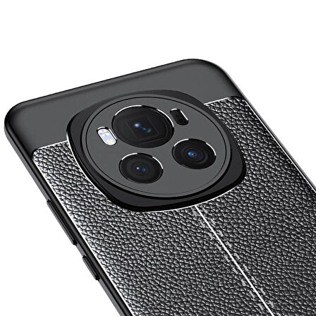 Honor Magic 6 Pro Kılıf Zore Niss Silikon Kapak-Siyah