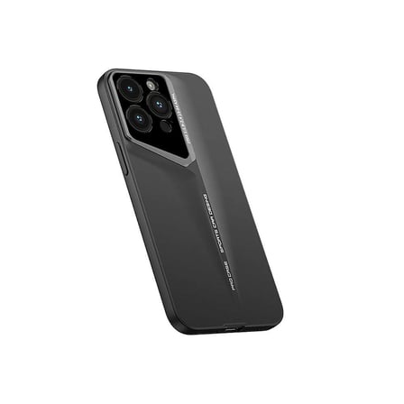 iPhone 14 Pro Kılıf Ultra İnce Kamera Korumalı Sert Rubber MKST Procase Kapak-Siyah