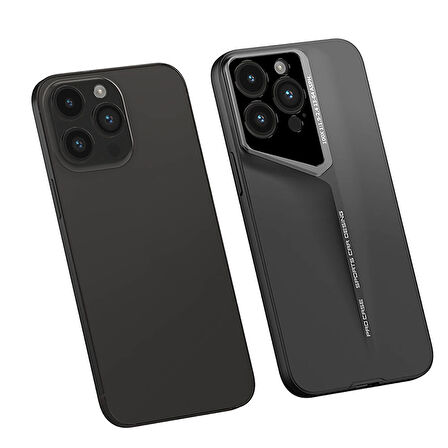 Apple iPhone 14 Pro Kılıf Ultra İnce Kamera Korumalı Sert Rubber Zore Procase Kapak-Derin Mor