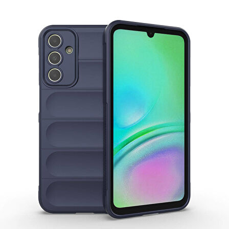 Samsung Galaxy A15 Kılıf Esnek TPU Oyuklu Arka Yüzey Tasarımlı Etnik Silikon Kapak