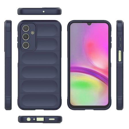 Galaxy A25 Kılıf Kamera Korumalı Esnek Silikon Parmak Şeritli Novatech