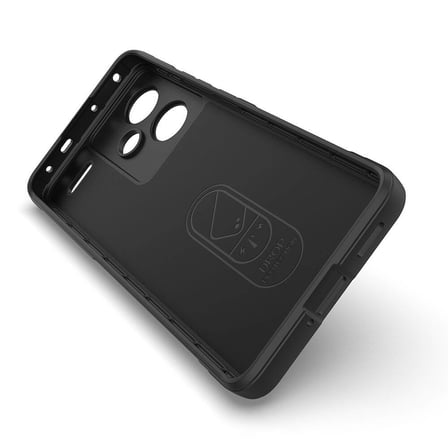 Xiaomi Redmi Note 13 Pro Plus 5G Kılıf Kamera Korumalı Esnek Silikon Parmak Şeritli Novatech