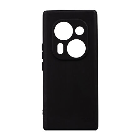 Vendas Tecno Phantom X2 Pro Uyumlu Kılıf Zore Biye Silikon-Siyah