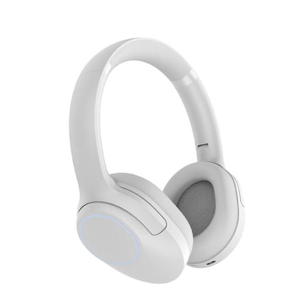 Lexroo LP-HD003 RGB LED Işıklı Kulak Üstü Bluetooth v5.4 Kulaklık - Krem