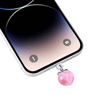 Zore Type-C Uyumlu Silikon Şarj Portu Tıpası 3'lü Set