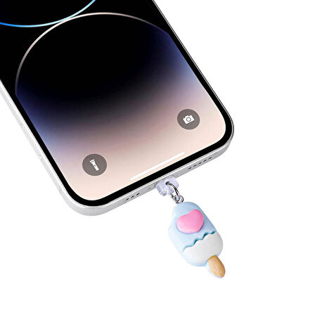 Zore Lightning Uyumlu Silikon Şarj Portu Tıpası 3'lü Set