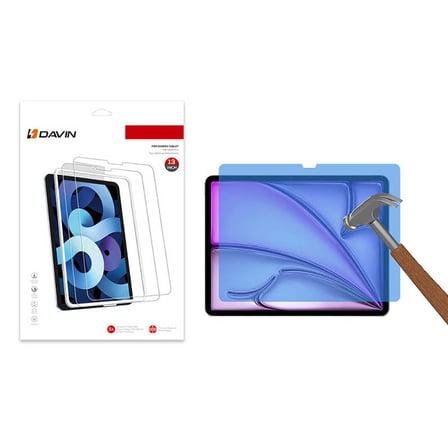 iPad Pro 13 2024 Uyumlu Davin Tablet Nano Ekran Koruyucu-Şeffaf