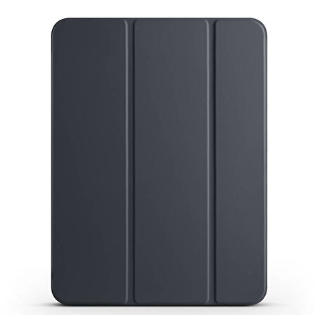 iPad Pro 11 2024 Smart Cover Kalem Bölmeli Standlı 1-1 Kılıf