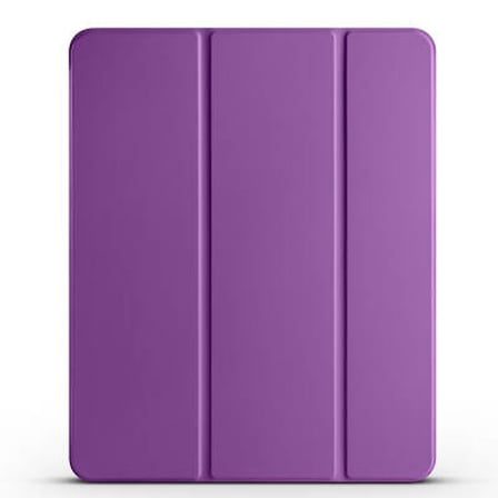 Lexroo iPad Pro 13 2024 Smart Cover Kalem Bölmeli Standlı 1-1 Kılıf - Mor