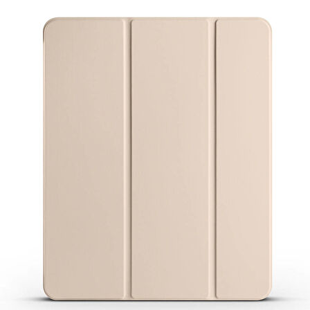 iPad Air 13 2025 M3 Smart Cover Kalem Bölmeli Standlı 1-1 Kılıf