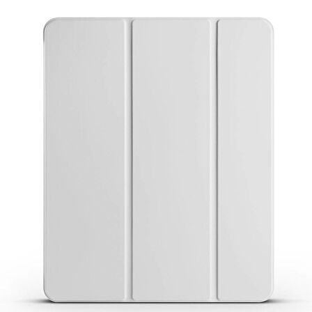 iPad Air 13 2024 Smart Cover Kalem Bölmeli Standlı 1-1 Kılıf