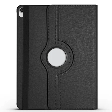 iPad Air 13 2025 M3 ​NRTK Dönebilen Standlı Kılıf - Siyah